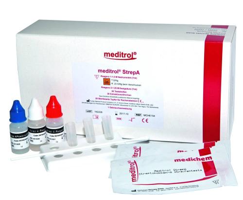 meditrol® Streptokokken A-Schnelltest - für Rachen-Abstrich 