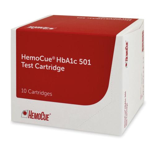 Hitado Testkartuschen für das HemoCue® HbA1c 501 System 