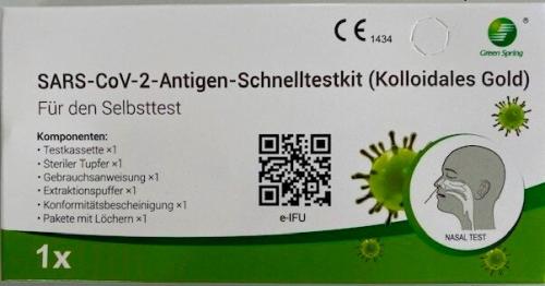 Green Spring SARS-CoV-2-Antigen-Schnelltestkit 