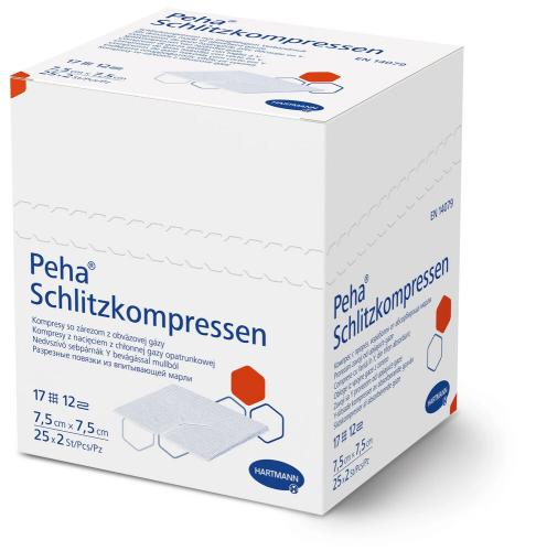 Hartmann Schlitzkompressen Peha® 