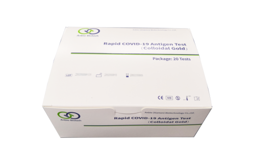 Anbio Biotech Rapid COVID-19 Antigen-Schnelltest (20 Stück) 