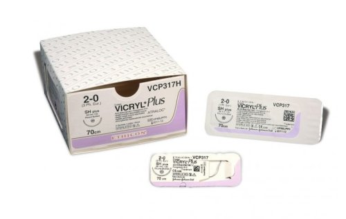 Vicryl Plus violett gefl. 3/0 FS2 45 cm 36 Stück 